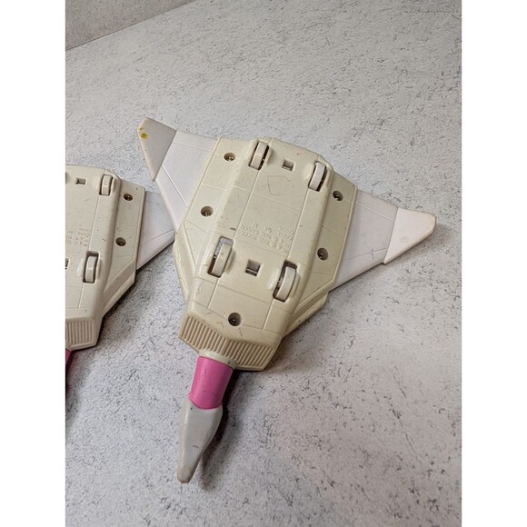 1995 Bandai Mighty Morphin Power Rangers Pink Crane Ninjazord – Lot of 3 – Parts - Picture 4 of 7